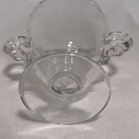 VTG Sugar & Creamer Set, Century by Fostoria Elegant Glass, Beautiful - Picture 4 of 7
